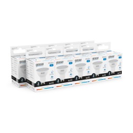 Лампа светодиодная LED 11 Вт 850 лм 6500К софит MR16 холодный GU10 AC 220В Elementary