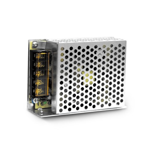 Блок питания для светодиодной ленты 40 Вт AC 100-264В Uвых 12В IP20 110х78х35мм Black