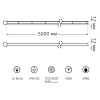 Лента светодиодная 12 Вт/м DC 24В RGB IP68 NEON термостойкая для бань и саун Gauss