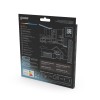Лента светодиодная 12 Вт/м DC 24В 4000К IP65 120LED SMD2835 1400 лм/м Black Gauss