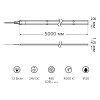 Лента светодиодная 12 Вт/м DC 24В 4000К IP20 COB 1200 лм/м Gauss