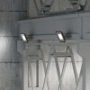 Прожектор светодиодный ДО 300 Вт 36000 лм 6500К AC 220В IP65 340х40х505мм матрированное закаленное стекло Qplus Gauss