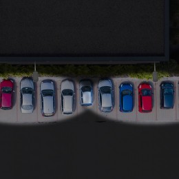 Светильник уличный консольный ДКУ 120 Вт 14400 лм 5000К AC 220В IP65 535х260х64мм широкая КСС Ш Qplus