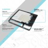 Прожектор светодиодный ДО 150 Вт 13500 Лм 6500К AC 220В IP65 286х295х39мм Elementary G2