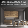 Светильник светодиодный даунлайт ДВО 18 Вт 1800 лм 4000К AC 220В IP20 круг D120х27мм монт d106мм Пластик безрамочный Frameless