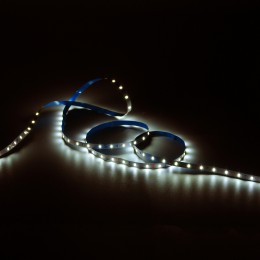 Лента светодиодная 4.8 Вт/м DC 12В 3000К IP20 60LED SMD2835 (блистер 5м) 312 лм/м Basic