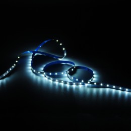 Лента светодиодная 4.8 Вт/м DC 12В 4000К IP20 60LED SMD2835 (блистер 5м) 312 лм/м Basic