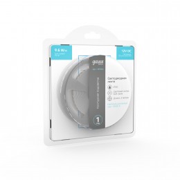 Лента светодиодная 9.6 Вт/м DC 12В 4000К IP20 120LED SMD2835 (блистер 2м) 624 лм/м Basic