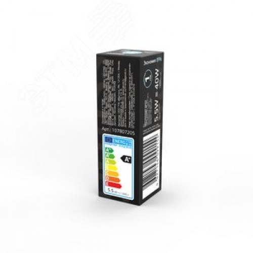 Лампа светодиодная LED 5.5 Вт 500 лм 4100К капсула нейтральный G4 AC 220В стеклянная Black