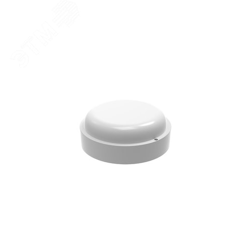 Светильник светодиодный ДБП 8 Вт 800 лм 4000К AC 220В Белый IP65 круг D140х48мм Пластик ЖКХ с дежурным режимом и микроволновым датчиком Elementary