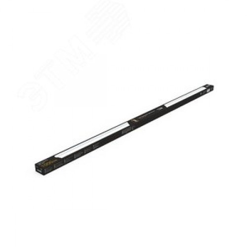 Светильник линейный светодиодный ДБО 12 Вт 1000 лм 3000К AC 220В IP20 865х22х36мм крепления провода и коннекторы входят в комплект TL Black