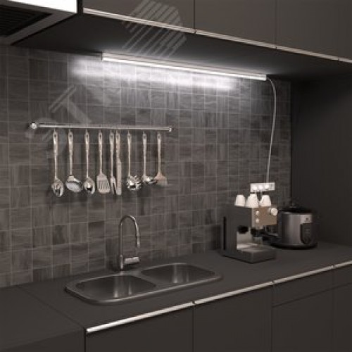 Светильник линейный светодиодный ДБО 15 Вт 1340 лм 6500К AC 220В IP20 1175х22х36мм крепления провода и коннекторы входят в комплект TL Black