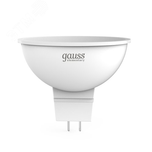 Лампа светодиодная LED 9 Вт 680 лм 6500К софит MR16 холодный GU5.3 AC 220В Elementary