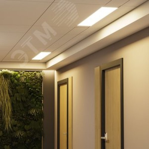 Светильник светодиодный ДПО 50 Вт 4500 лм 4000К AC 220В IP20 1492х75х25мм матовый опал WLF-1