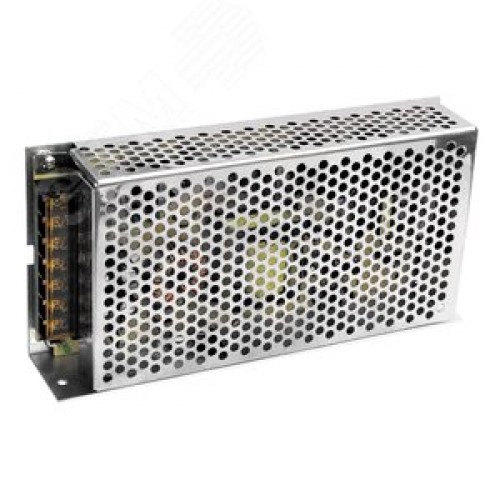 Блок питания для светодиодной ленты 100 Вт AC 100-264В Uвых 12В IP20 163х98х38мм Black