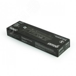 Блок питания для светодиодной ленты 200 Вт AC 100-264В Uвых 24В IP66 249х72х33мм Black