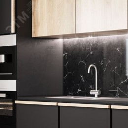 Лента светодиодная 12 Вт/м DC 24В 4000К IP68 NEON термостойкая для бань и саун 900 лм/м Gauss