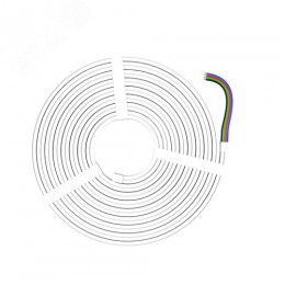 Лента светодиодная 12 Вт/м DC 24В RGB IP68 NEON термостойкая для бань и саун Gauss