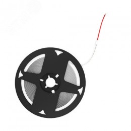 Лента светодиодная 12 Вт/м DC 24В 6500К IP20 120LED SMD2835 1400 лм/м Black Gauss