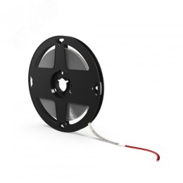 Лента светодиодная 12 Вт/м DC 24В 4000К IP65 120LED SMD2835 1400 лм/м Black Gauss