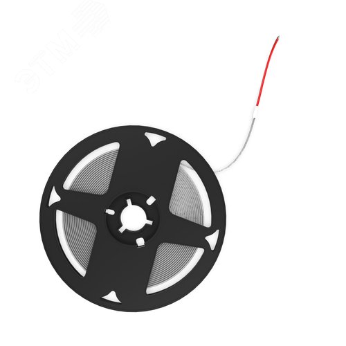 Лента светодиодная 12 Вт/м DC 24В 4000К IP65 120LED SMD2835 1400 лм/м Black Gauss