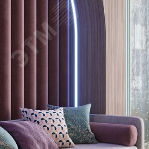 Лента светодиодная LED 2835/60-SMD 4.8 Вт/м 210 лм/м Синий DC 12В IP66 8мм (ZIP bag 5м) Elementary