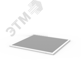 Светильник светодиодный ДВО 36 Вт 4000К 3100 лм 180-260В IP20 595х595х19мм Сталь призма с выведенным кабелем Офис