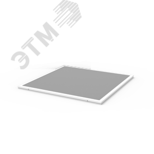 Светильник светодиодный ДВО 36 Вт 4000К 3100 лм 180-260В IP20 595х595х19мм Сталь призма с выведенным кабелем Офис