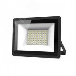 Прожектор светодиодный ДО 50 Вт 4500 Лм 6500К AC 220В IP65 162х174х32 мм Elementary