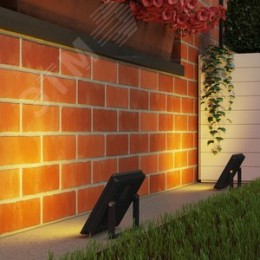 Прожектор светодиодный ДО 50 Вт 4490 лм 3000К AC 220В Черный IP65 162х174х32мм Elementary G2 Gauss