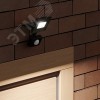 Прожектор светодиодный ДО 10 Вт 950 Лм 6500К AC 220В IP65 135х93х40 мм с датчиком движения Elementary-S