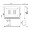 Прожектор светодиодный ДО 30 Вт 2850 Лм 6500К AC 220В IP65 176х136х40мм с датчиком движения Elementary-S