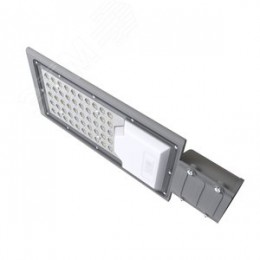 Светильник уличный консольный ДКУ 50 Вт 5000 лм 4000К AC 220В IP65 355х155х57мм широкая КСС Ш Avenue