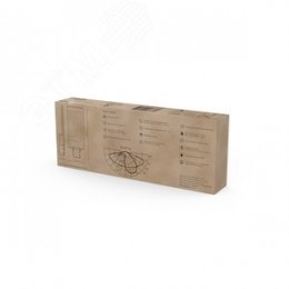 Светильник уличный консольный ДКУ 80 Вт 8000 лм 4000К AC 220В IP65 420х160х57мм широкая КСС Ш Avenue