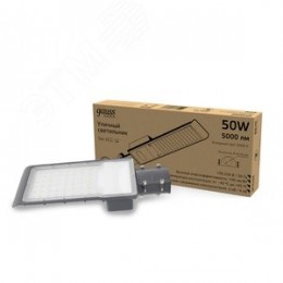 Светильник уличный консольный ДКУ 50 Вт 5000 лм 5000К AC 220В IP65 355х155х57мм широкая КСС Ш Avenue