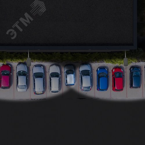 Светильник уличный консольный ДКУ 50 Вт 5000 лм 6500К AC 220В IP65 327х136х63мм широкая КСС Ш Avenue