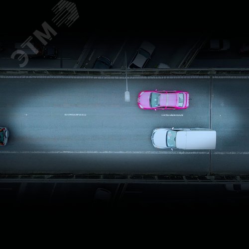 Светильник уличный консольный ДКУ 80 Вт 8000 лм 6500К AC 220В IP65 380х146х70мм широкая КСС Ш Avenue