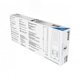 Светильник уличный консольный ДКУ 80 Вт 9600 лм 5000К AC 220В IP65 455х180х49мм широкая КСС Ш Qplus