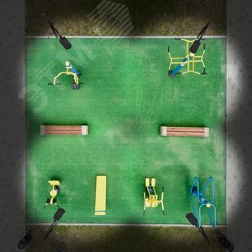 Светильник уличный консольный ДКУ 100 Вт 10000 лм 5000К AC 220В IP65 420х160х57мм косинусная КСС Д Avenue