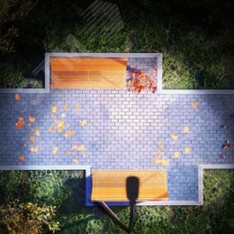 Светильник уличный консольный ДКУ 80 Вт 8000 лм 5000К AC 220В IP65 420х160х57мм косинусная КСС Д Avenue