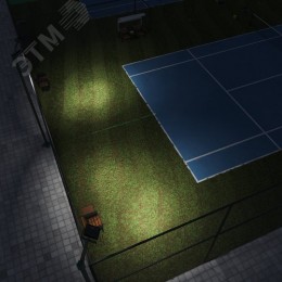 Прожектор светодиодный ДО 150 Вт 15750 Лм 6500К AC 220В IP65 250х32х335мм матированное закаленное стекло Qplus