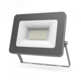 Прожектор светодиодный ДО 20 Вт 2100 Лм 6500К AC 220В IP65 102х28х125мм матированное закаленное стекло Qplus