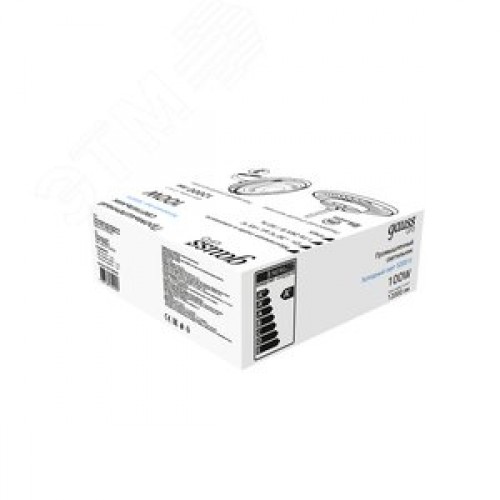 Светильник светодиодный промышленный ДСП 100 Вт 12000 лм 5000К AC 220В IP65 D230х88мм стекло угол 120 грд UFO