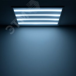 Светильник светодиодный ДВО 36 Вт 3200 лм 6500К AC 220В IP20 595х595х19мм матовый опал Офис