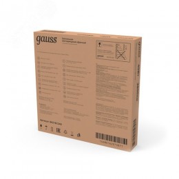 Светильник светодиодный ДВО 40 Вт 3800 лм 4000К AC 220В IP40 595х595х23мм матовый с равномерной засветкой Офис