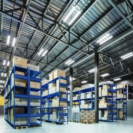 Светильник промышленный линейный ДСП 36 Вт 3650 лм 4000К AC 220В IP65 1580х29х29мм матовый сквозная проводка соеденяется в линию COMPACT