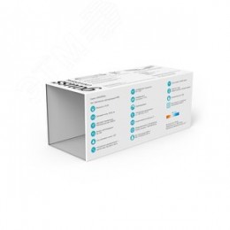 Светильник промышленный линейный ДСП 45 Вт 4500 лм 4000К AC 220В IP65 1470х60х55мм матовый сквозная проводка соеденяется в линию UNIVERSAL