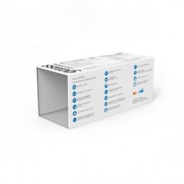 Светильник промышленный линейный ДСП 45 Вт 4550 лм 6500К AC 220В IP65 1470х60х55мм матовый сквозная проводка соеденяется в линию UNIVERSAL