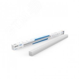 Светильник светодиодный линейный ДПО 48 Вт 4600 лм 6500К AC 220В Белый IP40 1180х70х55мм сквозная проводка соеденяется в линию крепления в комплекте Shop Lighting