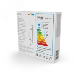 Светильник светодиодный ДВО 12 Вт 1000 лм 4000К AC 220В IP20 круг D145х26мм монт d120мм Пластик Basic